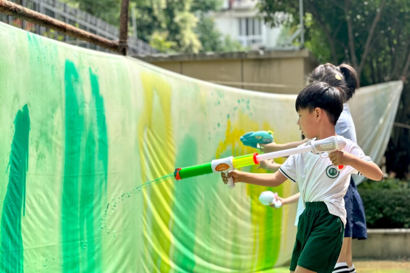 【自然之家半日】水枪喷画、风铃手作、非遗美食…